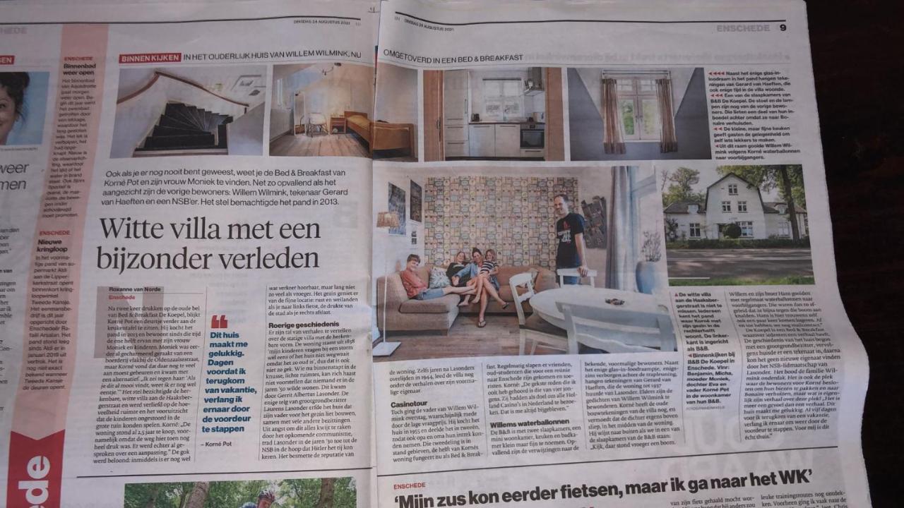 Koepel Enschede Guest House Екстериор снимка